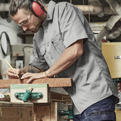 Syzmik Mens Light Weight Tradie S/S Shirt